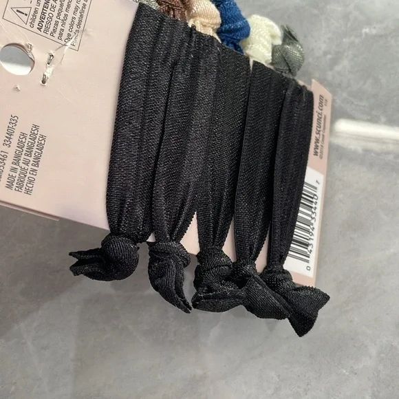 Scunci Elastics No Damage Knotted Hair Ties Ponytail Holders - Picture 8 of 12